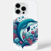 Coques Case-Mate iPhone Dauphin marin/côtier mignon (Verso)