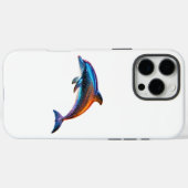 Coques Case-Mate iPhone Dauphin mignon (Verso (horizontal))