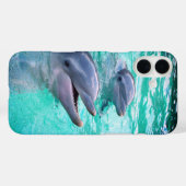 Coques Case-Mate iPhone Dauphins (Verso (horizontal))