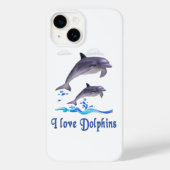 Coques Case-Mate iPhone Dauphins (Verso)