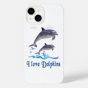 Coque Pour iPhone 14 Dauphins
