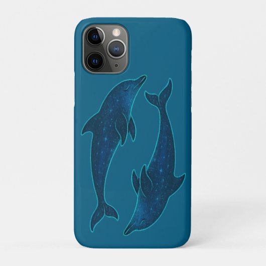 Coques Case-Mate iPhone Dauphins dans la mer bleue profonde (Dos)