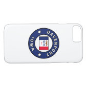 Coques Case-Mate iPhone Davenport Iowa (Dos (Horizontal))