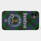 Coques Case-Mate iPhone Davidson Clan Badge & Tartan Phone Case (Dos (Horizontal))