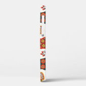 Coques Case-Mate iPhone Day of Dead, un motif sans soudure. (Verso / Gauche)