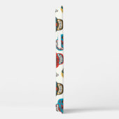 Coques Case-Mate iPhone Day of Dead, un motif sans soudure. (Verso / Droite)