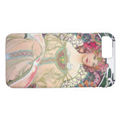 Coques Case-Mate iPhone Daydream (printemps), Mucha (Dos (Horizontal))