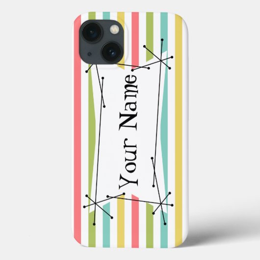 Coques Case-Mate iPhone Dazzle Stripe Classic Name iPad Mini horizontal (Verso)