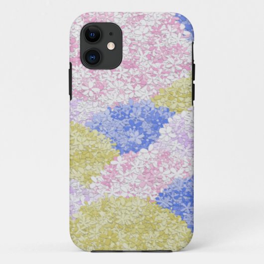 Coques Case-Mate iPhone De Beaux Champs D'Hydrangée (Dos)