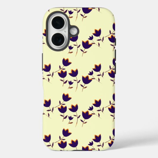 Coques Case-Mate iPhone de belles idées florales. (Verso)