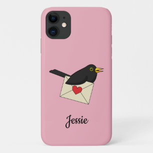 Case-Mate iPhone Case De Blackbird avec amour Ajouter votre texte