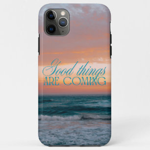 Case-Mate iPhone Case De bonnes choses arrivent etui iphone.