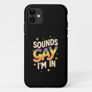 Case-Mate iPhone Case De Chouettes Sons Gay Je Suis Dans Fierté Arc-En-C