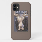 Coques Case-Mate iPhone De MaineMoose fin (Dos)