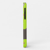 Coques Case-Mate iPhone De mignons chats en vert (Dos/Gauche)