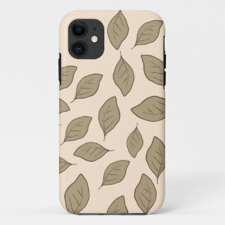 Case-Mate iPhone Case De mignons feuilles motifs jettent oreiller