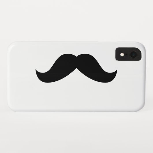 Coques Case-Mate iPhone De moustache cas de l'iPhone 4 de There™ à peine (Dos (Horizontal))