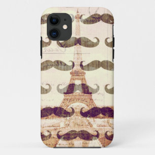 Coque iPhone 11 De Paris avec la moustache