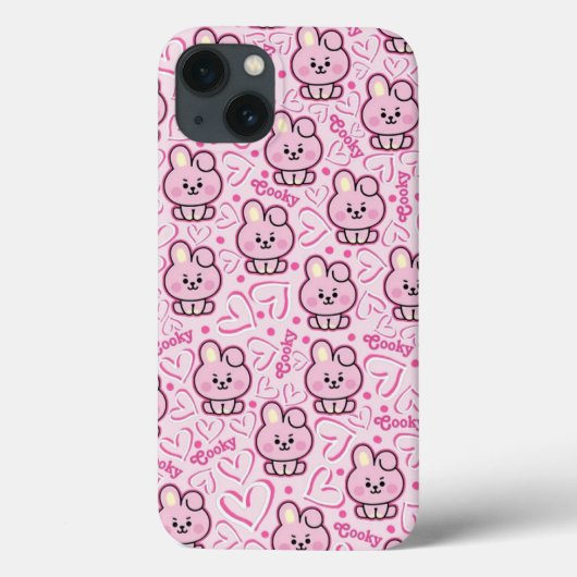 Coques Case-Mate iPhone de petits lapins roses mignons (Verso)