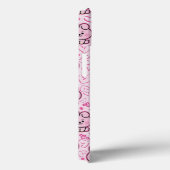 Coques Case-Mate iPhone de petits lapins roses mignons (Verso / Droite)