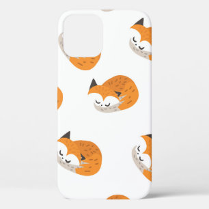 Case-Mate iPhone Case De petits mignons renards dorment sur un arrière -