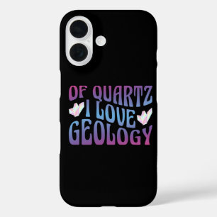 Coques iPhone 16 De Quartz J'aime La Géologie, Collectionneur De Ro