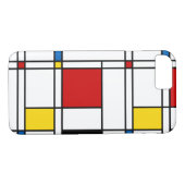 Coques Case-Mate iPhone De Stijl Motif (Dos (Horizontal))