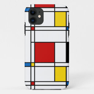 Coque iPhone 11 De Stijl Motif
