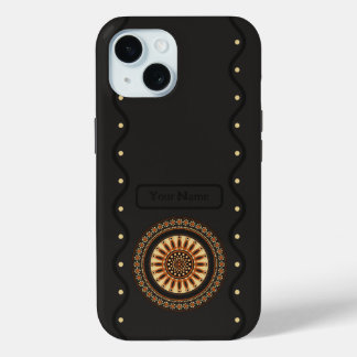 Coque Pour iPhone 15 de style étrusque