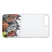 Coques Case-Mate iPhone Débarras merveilleux de faune de chevaux (Dos (Horizontal))