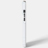 Coques Case-Mate iPhone Débris de marbre blanc élégant (Verso / Gauche)