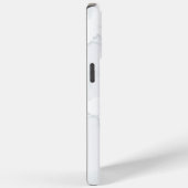 Coques Case-Mate iPhone Débris de marbre blanc élégant (Verso / Droite)