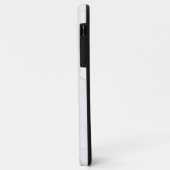 Coques Case-Mate iPhone Débris de marbre blanc élégant (Dos/Gauche)