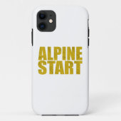 Coques Case-Mate iPhone Début alpin (Topo) (Dos)