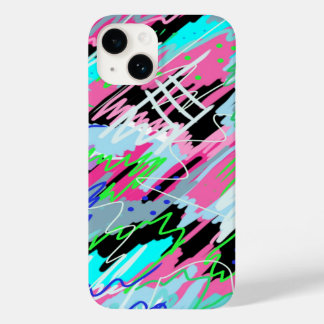 Coque Pour iPhone 14 Début de l'impression Abstraite floraison