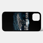 Coques Case-Mate iPhone Décatur, destroyer de missiles guidés (Verso (horizontal))