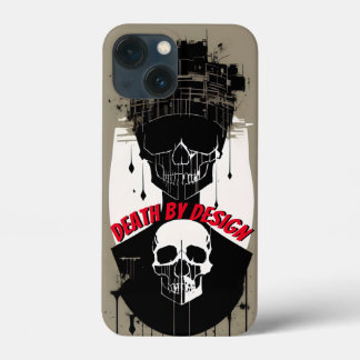 Case-Mate iPhone Case Décès des crânes par conception noir blanc rouge g