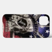 Coques Case-Mate iPhone Décès ou liberté (Verso (horizontal))