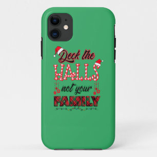 Case-Mate iPhone Case Deck Les Halls Pas Votre Famille