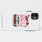 Coques Case-Mate iPhone Deck Les Halls Pas Votre Famille (Dos (Horizontal))