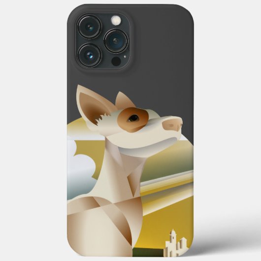 Coques Case-Mate iPhone Déco Podenco Chien (Verso)