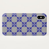 Coques Case-Mate iPhone Décor bleu (Dos (Horizontal))