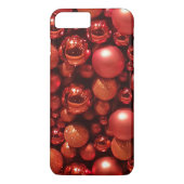 Coques Case-Mate iPhone Décor de Noël Baubles rouges (Dos)