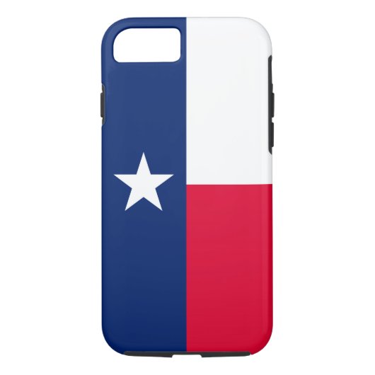 Coques Case-Mate iPhone Décor design du drapeau d'état du Texas (Dos)