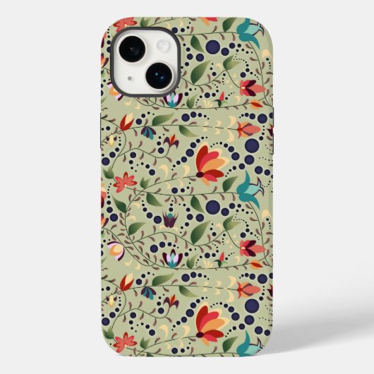 Coques Case-Mate iPhone Décor Floral (Verso)
