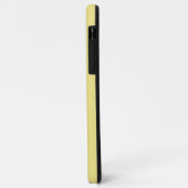 Coques Case-Mate iPhone Décor jaune pastel doux prêt à (Dos/Gauche)