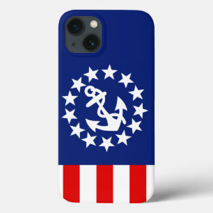 iPhone 13 Coque Décor Nautical American Yacht