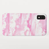 Coques Case-Mate iPhone Décor Nuages Fille Pastel Rose (Dos (Horizontal))