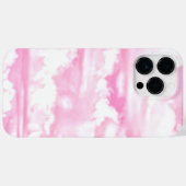 Coques Case-Mate iPhone Décor rose Rose Joyeux Nuages (Verso (horizontal))