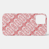 Coques Case-Mate iPhone Décor rouge mignon motif (Verso (horizontal))